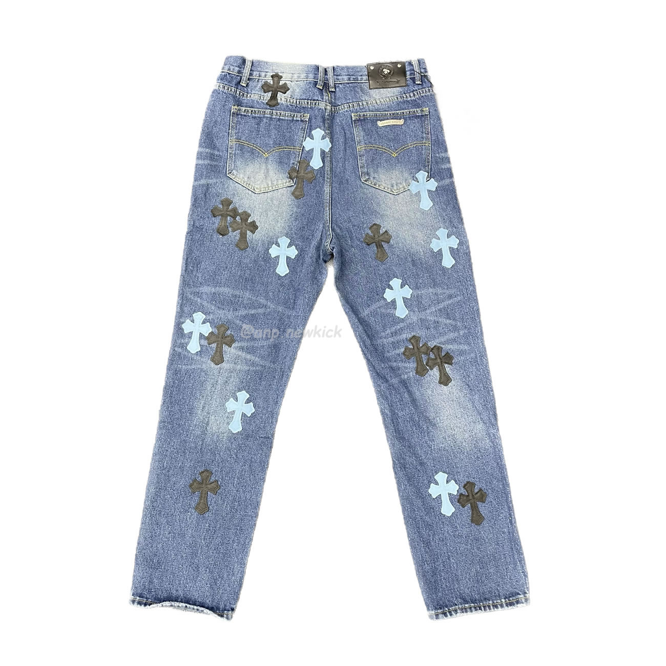 Chrome Hearts Blue Jeans Cross Patch (8) - www.newkick.vip